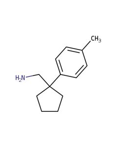 Astatech 1-(4-METHYLPHENYL)CYCLOPENTANEMETHANAMINE; 1G; Purity 95%; MDL-MFCD06213129